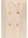 Trendyol Ecru Regular Lined Woven Blazer Jacket