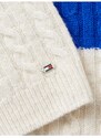 Béžový dámský vlněný svetr Tommy Hilfiger - Dámské