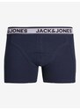 Sada tří pánských boxerek v modré a oranžové barvě Jack & Jones - Pánské