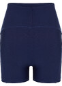 Trendyol Navy Blue Compression Sports Shorts Tights