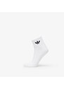 adidas Originals Pánské ponožky adidas Mid Ankle Socks 3-Pack White/ White/ Black