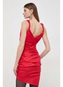 Šaty Pinko červená barva, mini, 103080.A1KH