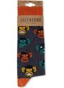Greenbomb Monkey - ponožky dámské ze směsi bio bavlny
