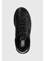 Kožené sneakers boty Karl Lagerfeld KAPRI KITE černá barva, KL54530