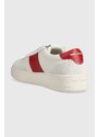 Kožené sneakers boty Karl Lagerfeld KOURT III bílá barva, KL51524