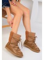 Soho Women's Camel Boots & Bootie 18608