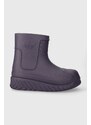 Holínky adidas Originals adiFOM Superstar Boot dámské, fialová barva, IE0388