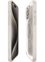 Ochranný kryt na iPhone 15 Pro - Spigen, Ultra Hybrid MagSafe Frost Titanium