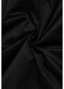 ETERNA Regular (Modern Classic) dámská černá neprosvítající halenka rypsový kepr 100% bavlna Easy Iron - Krátký rukáv