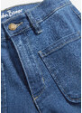 bonprix Strečové džíny, FLARED Modrá