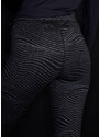 bonprix Sportovní termo legíny s kapsou na zip, délka nad kotníky Černá