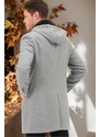 dewberry PLT8371 DEWBRRY MEN'S COAT-STRAIGHT GREY