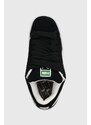 Kožené sneakers boty Puma Suede XL černá barva, 395205