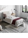 Šedá čalouněná jednolůžková postel Miuform Sleepy Luna 90 x 200 cm