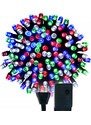 BERGE LED vánoční řetěz - 180LED - 18M - IP20 - 8 funkcí - multicolor