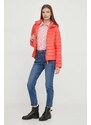 Bunda Pepe Jeans dámská, červená barva, přechodná