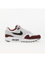 Pánské nízké tenisky Nike Air Max 1 White/ Black-Dark Team Red-Pure Platinum