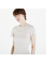 Dámské tričko Daily Paper Logotype Women Fitted Short Sleeve T-Shirt Moonstruck Beige