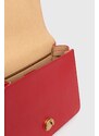 Kožená kabelka Pinko červená barva, 100066.A0F1
