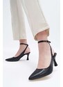 Yaya by Hotiç Women's Black Stilettos