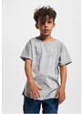 Urban Classics Kids Chlapecké tričko Long Shaped Turnup Tee šedé