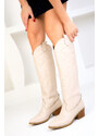 Soho Women's Beige Boots 18612