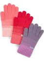 Art Of Polo Kids's Gloves rk23368-5 Pink/Raspberry