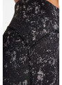 Trendyol Anthracite Patterned Recovery Full Length Knitted Sports Leggings