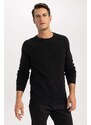 DEFACTO Standard Fit Crew Neck Knitwear Pullover