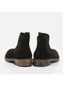 Hotiç Genuine Leather Black Men's Casual Boots