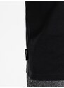 Ombre Clothing Pánské klasické bavlněné tričko BASIC s výstřihem do V - černé V1 OM-TSBS-0145
