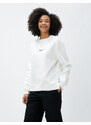 Koton Crewneck Sweatshirt with Slogan Printed Long Sleeved Ribbed