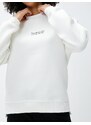 Koton Crewneck Sweatshirt with Slogan Printed Long Sleeved Ribbed