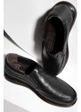 Ducavelli Cushy Genuine Leather Comfort Orthopedic Men's Casual Shoes, Dad Shoes, Orthopedic Shoes.