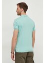 Bavlněné polo tričko Polo Ralph Lauren zelená barva