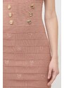Šaty Pinko hnědá barva, mini, 102879.A1LK
