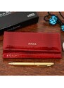 Dámská kožená peněženka Julia Rosso F66 červená