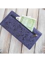 Dámská kožená peněženka Paolo Peruzzi T-25 fialová