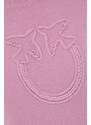 Mikina Pinko dámská, růžová barva, hladká, 101568.A115
