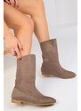 Soho Women's Mink Suede Boots & Bootie 18621