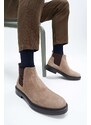 Hotiç Genuine Leather Mink Men's Casual Boots