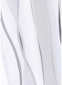 bonprix Záclona se vzorem vlnek (1 ks v balení) Stříbrná