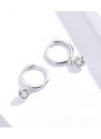 onHand.cz Stříbrné náušnice s kamínky - stříbro 925/1000