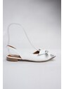 Fox Shoes White Women's Flats