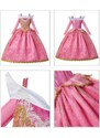 Disney Dětské dívčí šaty Šípková Růženka a doplňky 110 - 130