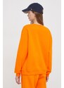 Mikina Polo Ralph Lauren dámská, oranžová barva, hladká