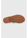 Kožené sandály See by Chloé Loys dámské, hnědá barva, SB42020A