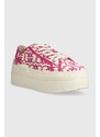 Sneakers boty Pinko SS0013 T006 N17 růžová barva, Greta 04