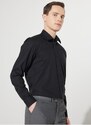 ALTINYILDIZ CLASSICS Shirt Collar Black Men's Shirts