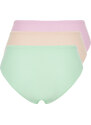 Trendyol Curve Lilac-Mint-Powder Packaged Panties